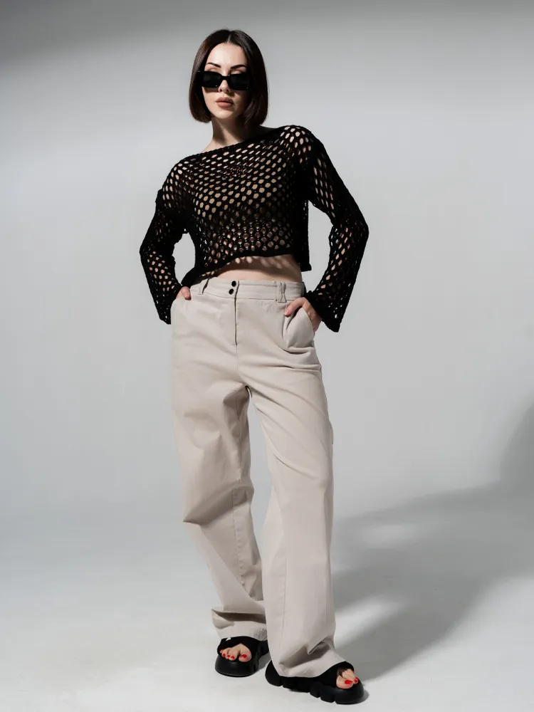 Лонгслив Horiv черный