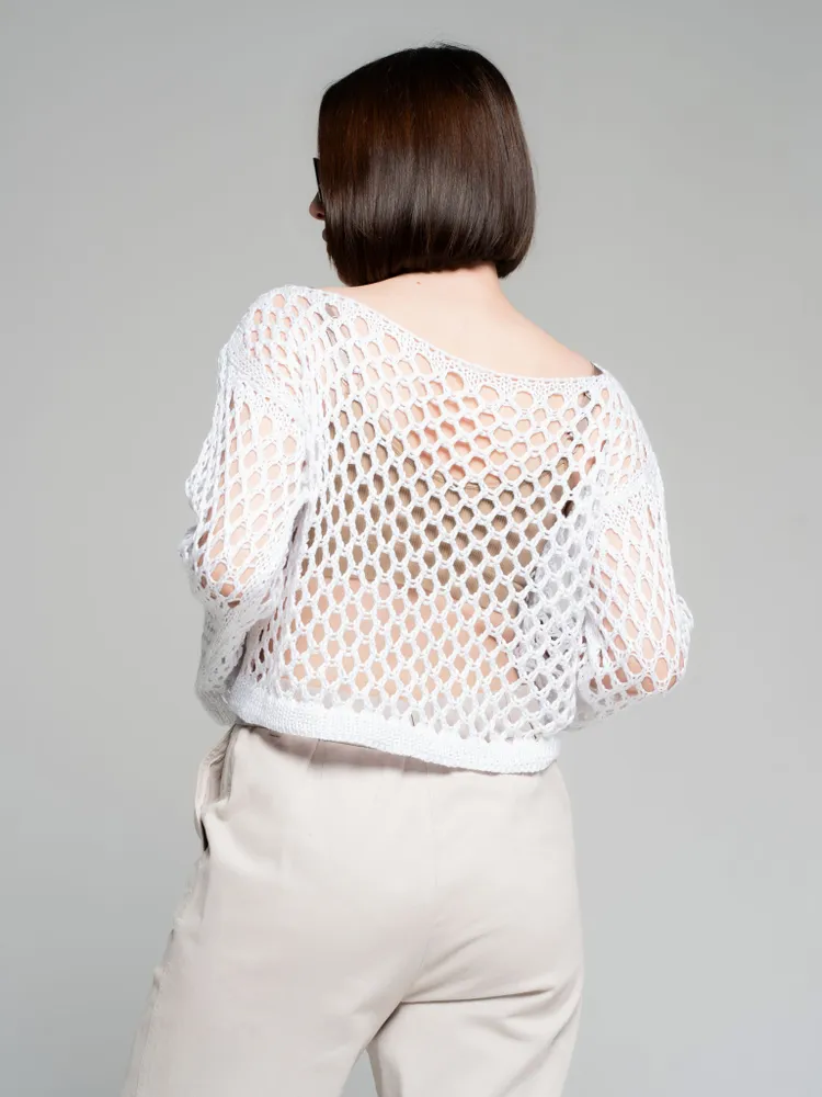 Лонгслив Horiv белый