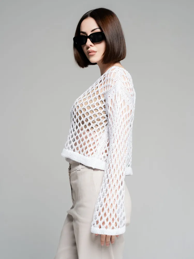 Лонгслив Horiv белый